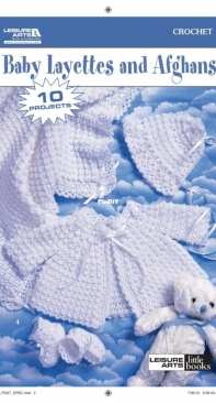 Leisure Arts Little Book - Baby Layettes and Afghans