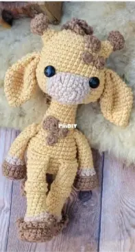 Tierno Crochet Tienda - Agustina Martinelli - Maiu Giraffe - Jirafa Maui - English or Spanish