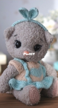 Crochet toys by Olga - Olga Gaevskaya - Cat - Russian