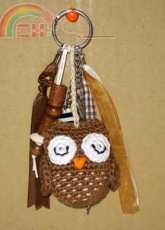 Little owl keychain 2