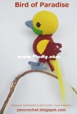 Zan Crochet - Zan Merry - Cend Bird of Paradise - Free