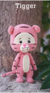 Amigurumi by Orange - Orange Amigurumi - Namsom Pan - Saovalux Asaman - Tigger - Chinese - Translated