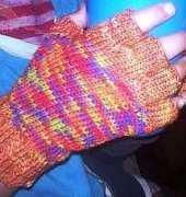 Half fingered gloves 1