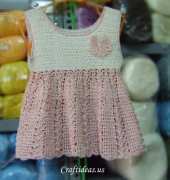 Craftideas.us- Crochet summer dress for kids - Free