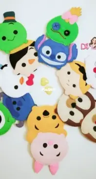 Di Feltro - Tsum Tsum Disney - Portuguese - Free
