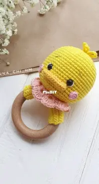 Fairy Toys by Inna Chi - Inna Chi Hm - Inna Chibinova / Chybinova - Duckling Rattle