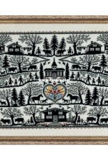 Eva Rosenstand 12-535 Country Farm Sampler  XSD and PCS