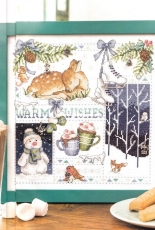 Seasonal Sentiments - Winter Sampler by Maria Diaz from The World of Cross Stitching TWOCS 275