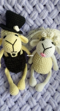Amigurumi- Wedding sheep