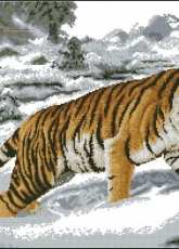DMC K4947 - Tiger in the Snow