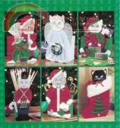 The Needlecraft Shop993094 Plastic Canvas Christmas Kitties by Nancy Dorman