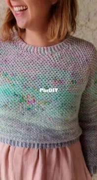 Confetti DK Pullover Adult by Sandra Gutiérrez - Nomad Stitches