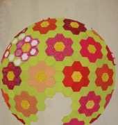 Geta Grama Flower Ball “Flower Ball” quilt pattern Templates for a 30’’ sphere
