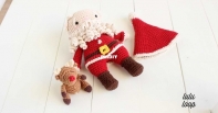 Lulu Loop Crochet - America Lira - Santa and Rudy Baby