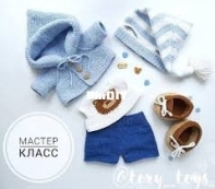 tory toys - Viktoriya Munteanu -  Knitting Clothes for soft Bear - Russian