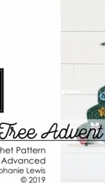 Stuff Steph Makes - Stephanie Lewis - Christmas Tree Advent Banner - Free