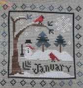 LHN Monthly Ornaments 2010 January