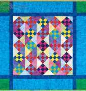 Nancy Hammond-Kona Multih Dye Nine Patch-Free Pattern