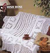 Irish Rose Afghan.. Annies Crochet Quilt Afghan Club