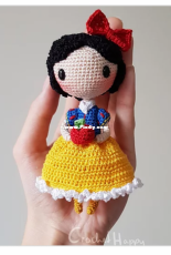 Crochet happy plushie - Shia S- Princess Amy