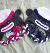 Stitch11 - Corina Gray - Child Size Sock Monkey Hat