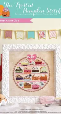 The Frosted Pumpkin Stitchery - Sweet as Pie Club