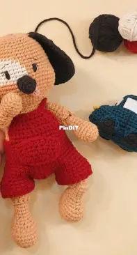Querido Amigurumi - Nani - Ercilaine Mota - Cocoa the Puppy - Cacau o Doguinho - Portuguese