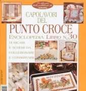 Prima Donna Edi. Encyclopedia-Capolavori del Punto Croce-N°30-2011/Italian