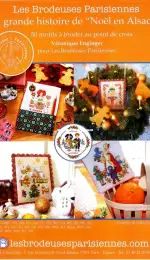 Les Brodeuses Parisiennes LBP - La grande histoire de Noel en Alsace PCS7 - PCS11