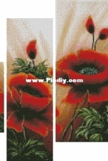 Alisena 1110 Poppies Panel PCS