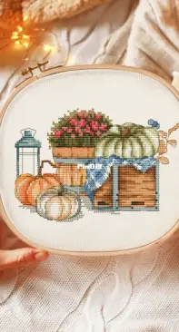 Paradise Stitch - A bountiful harvest by Olga Lankevich