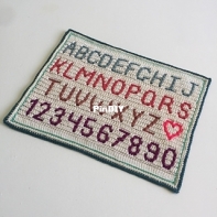 Tinna Crochet - Tinna Thórudóttir Thorvaldsdóttir / Thorvaldar - Tinna Þórudóttir Þorvaldar - Mosaic Alphabet