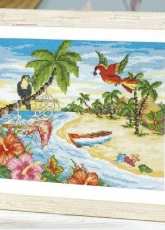 Perfect Paradise by Maria Diaz from Cross Stitch Gold 120