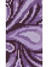 Artecy Cross Stitch - Purple Swirl Bookmark