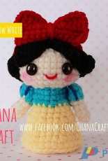 Mini Snow Crochet Pattern- ohana craft- Carrie Lu Fowler