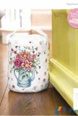Perfect Petals - Floral Doorstop by Susan Bates from The World of Cross Stitching TWOCS 256 XSD