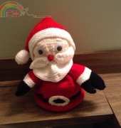 Santa Toilet Roll cover