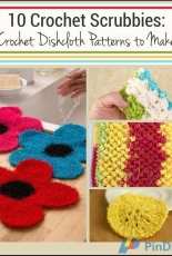 AllFreeCrochet-10 Crochet Scrubbies Crochet Dishcloth Patterns to Make-Free