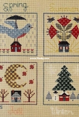 Birds of a Feather SEA 701, 702, 703, 704 - Winter, Spring, Summer, Autumn Home