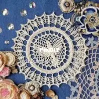 Daria Dubchak - Дарья Дубчак - Dove Doily - Салфетка Голубка - Russian
