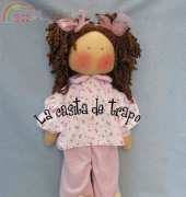 La Casita de Trapo-Soft Doll Paulette