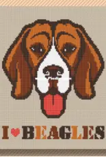 Alita Designs - I Love Beagles - Free