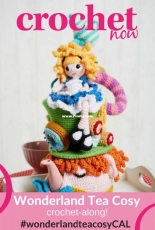 Wooly like to Hook - Lyndsay McFarlane - Wonderland Tea Cosy CAL  - Free
