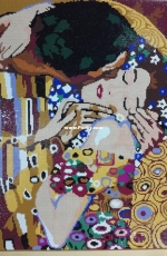 Klimt "The Kiss" diamond painting