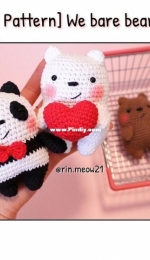 RIN Crochet - rin.meow21 - We Bare Bears - Panpan - Free