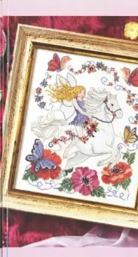 Flight of Fantasy - Fairy and Flowers by Lesley Teare from Cross Stitch Gold 71 XSD