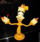 Elena Belova - Lumiere from a cartoon Beauty and the Beast