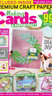Making Cards and PaperCraft – March/April 2022