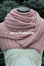 The Snow Day Scarf by Alexis Adrienne - cold comfort knits