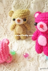 A little love everyday! - Paint It Colorful - Anitha Domacin - Amigurumu Teddy Bear Pattern - Free